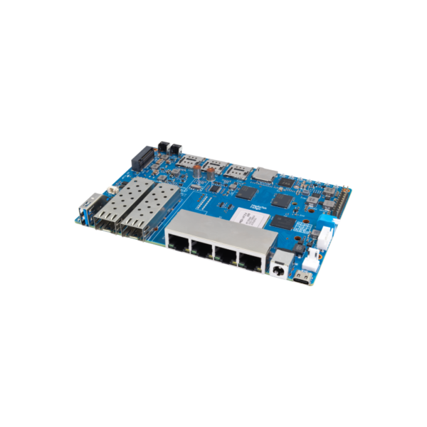 Banana Pi BPI-R4 — Routeur Wi-Fi 7 open source MT7988A, 2× 10G SFP+