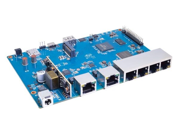 Banana Pi BPI-RV2 PoE — Routeur RISC-V open source, module PoE pré-soudé