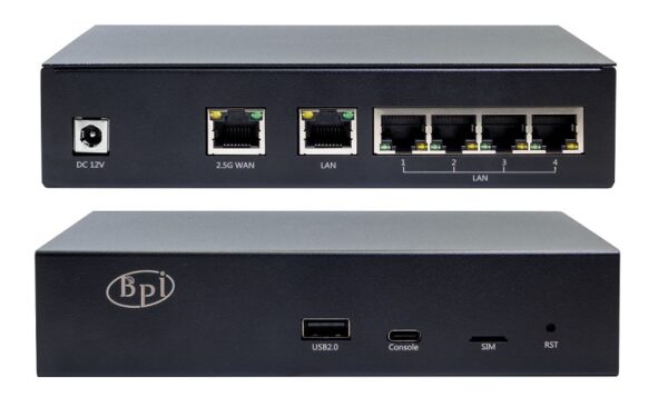 Boîtier métal Banana Pi BPI-RV2 - passerelle RISC-V